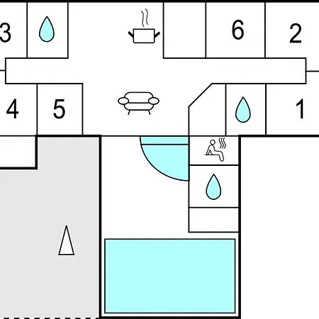 Semesterbostad 6 Bedroom Beautiful In *